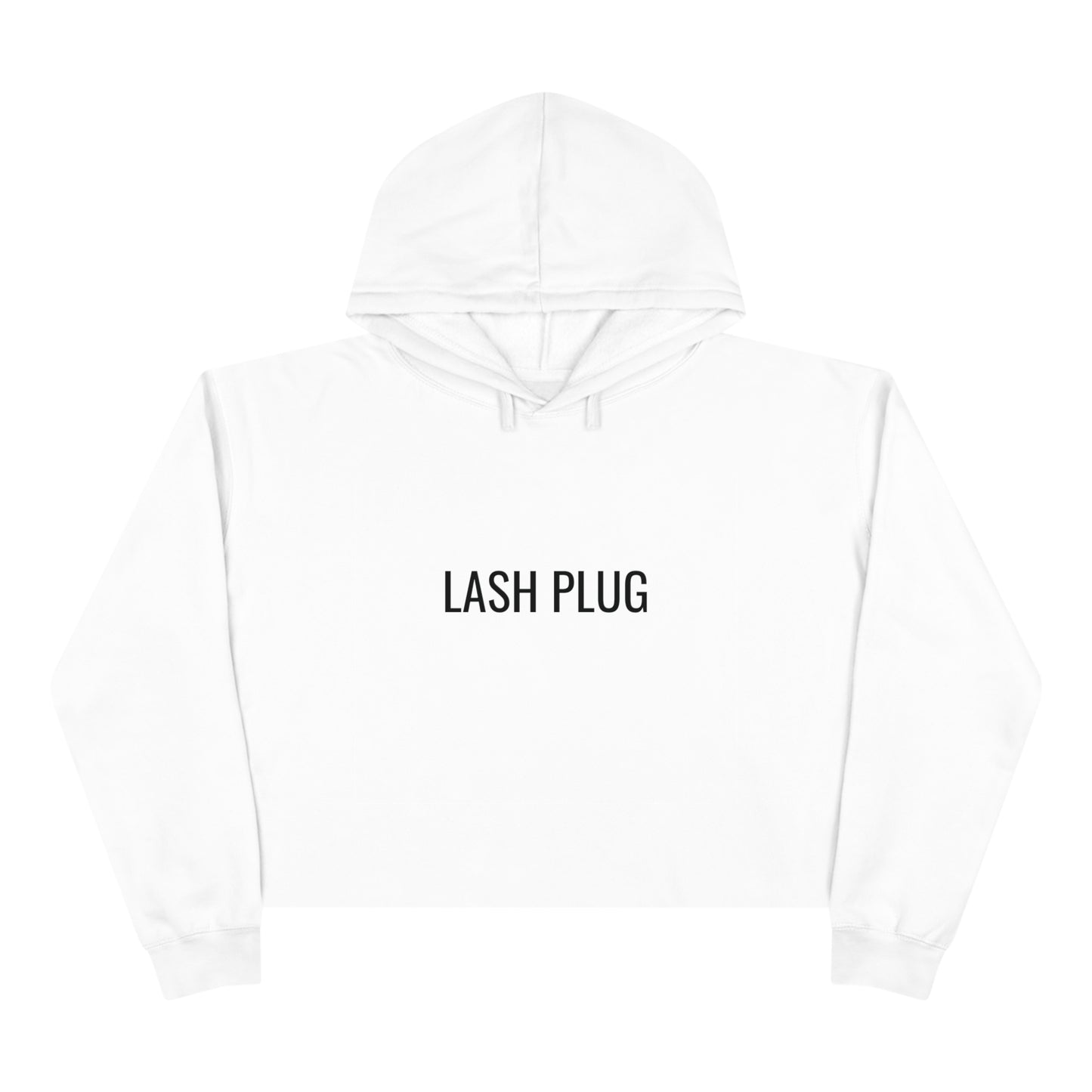 LASH PLUG Crop Hoodie