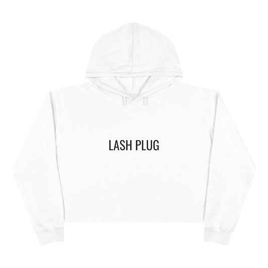 LASH PLUG Crop Hoodie